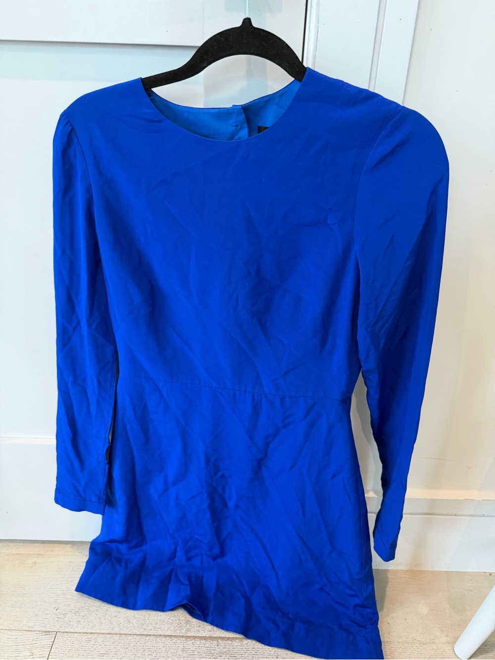 Tibi Cobalt Blue Shift Dress